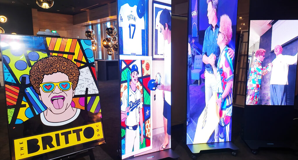 ロメロ・ブリット映画試写会